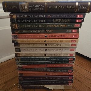 Complete Series Set GUARDIANS OF GA'HOOLE 1-15 Kathryn Lasky Lot + Guide Book